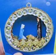 Thomas Boutique NATIVITY Vintage Sequin Bead Christmas Ornament Craft Kit RARE!