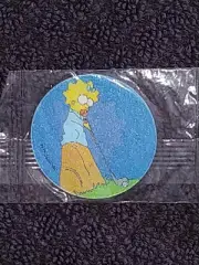 The Simpsons Tazo 160 Sealed new in packet unopened 1996 Magic Motion chip bag