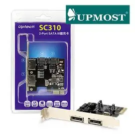 【MR3C】含稅附發票 UPMOST 登昌恆 Uptech SC310 PCI-E SATA6G擴充卡