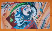 Jack In The Mox Play Mat MTG Playmat SIGNED Dan Frazier Wizards Of The Coast
