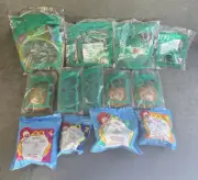 Mixed Lot of 13 2006 And 1996 McDonalds The Little Mermaid Lot Sealed New