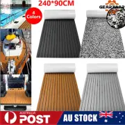 240×90cm Adhesive Marine Flooring Faux Teak EVA Foam Boat Yacht Decking Sheet AU