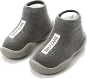 [JILIMI] 1 Pair Toddler Baby Anti-Slip Walking Socks Shoes - Thin Floor Socks for Children, Baby Girls and Boys