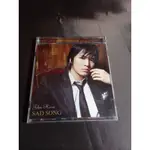 二手金楨勳JOHN-HOON【SAD SONG】專輯 (CD+DVD)初回限定盤(宮野蠻王妃)