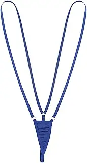 [Loodgao] Women's Sexy G String V-Sling Bikini Weeny Micro Bikini Thongs Halter Lingerie Swimsuit