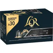 L'OR Espresso Onyx Intensity 12 Coffee Pods 30 pack