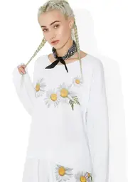 [Wildfox Couture] Fresh As A Daisy 5AM Sweatshirt