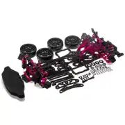 FLYXM 1/10 RC Drift Frame Car Body 4WD For 1/10 Racing Sakura D4 AWD Rear Drive