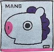 Marushin BT21 5785001400 Mini Towel, Face_MANG, Official Goods, 9.8 x 9.8 inches (25 x 25 cm)