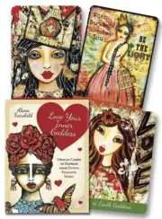 LOVE YOUR INNER GODDESS Oracle Tarot Kit Card Deck Cards Book Boxed Set wicca