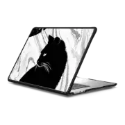 MacBook Air 15-inch (M2 - M4) Impact Case Black cat - Halloween black and white illustration