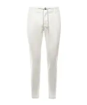 Eleventy Drawstring Casual Pants 33,34,36 White