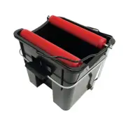 14L Foot Pedal Mop Bucket Professional Black Water Squeezing Cleaning Bucket