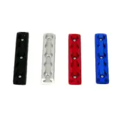 Pit Posse 6" L Track Tie Down Anchor Rail Anodized Aluminum S track Cargo-Silver