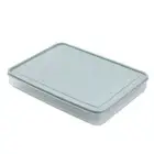 AU (Light Blue)Quick Frozen Box Refrigerator Storage Box Garbage Box Food