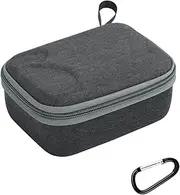 Mini Hard Carrying Case for DJI OSMO Action 5 Pro/4/3, Gray Anti-Drop Portable Travel Handbag