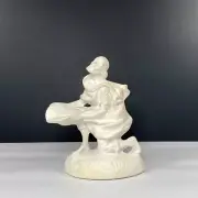 5.5” Nativity Kneeling Peasant Bread Ceramic Bisque Atlantic Mold Ready To Paint