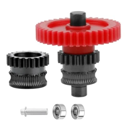 For 3D Printer Extruder Upgraded Double Gear Wear Resistance Nanometer Coated
