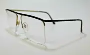 100% AUTHENTIC HENRI ROUSSEAU 604 GOLD/BLUE/DEMI EYEGLASSES 58-16-145