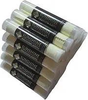 25 Sunshine Polishing Cloths Jewellery Cleaner Tube Silver Brass Gold Copper