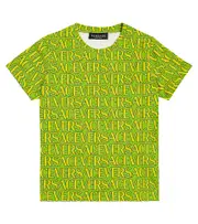 [Versace Kids] Versace Kids Versace Allover jersey T-shirt Y 8 multicoloured