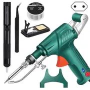 Internal Heated Industrial Lasers Welding Tools Internal Heating Handheld Soldering Tool Kit for Home DIY Project Green EU plug