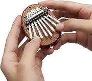 REGIS 8 Key Kalimba exquisite Finger Thumb Piano Marimba Musical good (2.74, red)