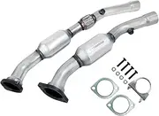 Left & Right Catalytic Converter Fit for 2006 2007 2008 2009 2010 Dodge Charger, 2005-2010 Chrysler 300 2.7L 3.5L Catalytic Convertor(EPA Compliant)