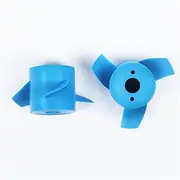 LUMIXE 1Pair RC ROV Propeller Blue Paddle Dia 60mm Underwater Motor Props CW CCW Blades Forward Reverse Thrust DIY Parts Accessories Boat Propeller