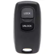 Uncut Key Replacement 2 Button Keyless Entry Remote Key Fob Case and2966
