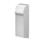 Slant/Fin Fine/Line 30 2 in. Right End Cap Non-Hinged Baseboard Heaters Nu White