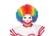 Clown Circus Birthday Party Funny Afro Fro Child Kids Boys Costume Wig