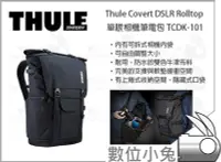 在飛比找Yahoo!奇摩拍賣優惠-數位小兔【THULE TCDK-101-礦藍 上掀式數位單眼