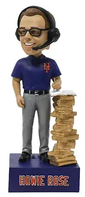 NY METS HOWIE ROSE SOUND BOBBLEHEAD SGA 5/31/2023 MLB BASEBALL CITI FIELD AUDACY