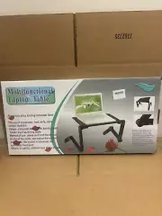 Multifunctional Aluminum Alloy Folding Computer Laptop Desk Table
