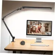 LED Desk Lamp with Clamp, Architect Desk Lamp with Dual LED Light, Dual Light