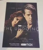 Undoing Print Ad 2020 Hbo 8x11 Kidman Grant