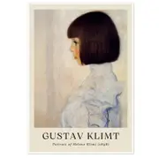 Galrie Gustav Klimt's Timeless Portrait of Helene Klimt - Art Nouveau Masterpiece Print, Poster Only, A1 60 x 84cm (23 x 33inch)