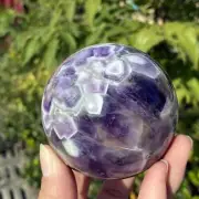 Natural Dream Amethyst Sphere Ball Quartz Heal Hand Carved Sphere Gifts 1pc