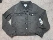 Old Navy Gray Jean Jacket Girls 14 Plus