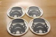 Star Wars Stormtrooper Coasters and holder