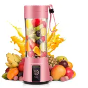 Portable Juicer for Fruit Smoothie Shake Juice, Personal Portable Blender Cup US