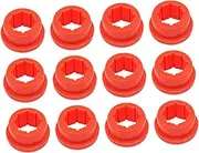 MagiDeal 12x Rear Camber Kit Replacement High Performance Accessories Repair Parts Sturdy Easy Installation Lower Control for ES, Red