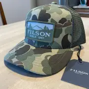 Filson Mesh Logger Cap - New With Tags - Camo / Scenic