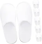 Disposal House Slippers Spa Slippers for Guests Nonslip Slippers Set for Hotel Women Men 6 Pairs