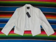 ✺New✺ PORTMANS 'Cloud Dancer' Women's White Formal Jacket - SIZE 12