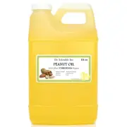 PEANUT OIL UNREFINED BY DR.ADORABLE ORGANIC 100% PURE COLD PRESSED 2oz-UP TO 7LB