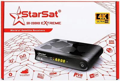 S. sat SR-200HD Extreme 4K UHD Satellite Receiver