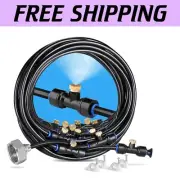 Premier 75FT Outdoor Misting System with 28 Nozzles for Garden and Play Areas