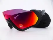 Oakley FLIGHT JACKET Sunglasses Matte Black Prizm Road Lens w/ Vault Case 940101